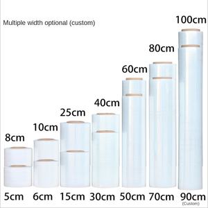 فيلم تغليف مطاطي من البولي إيثيلين، فيلم تغليف صناعي ذاتي اللصق، فيلم تغليف حافظ، تغليف الصواني، تخزين، مرن وغير قابل للانزلاق - Product Image 4