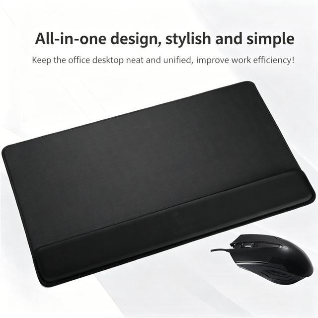 Hot Selling Large Integrated Wrist Rest Mouse Pad & Desk Mat, Office Gaming Wrist Support Keyboard Hand Rest