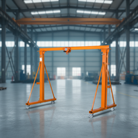 Pont roulant électrique portable YUFEI, type palan, 5, 10, 15 tonnes, prix industriel, vente, pont roulant mobile, hauteur réglable