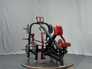 High-End Premium Kwaliteit Plaat Geladen Super Roeien Cirkelvormige Machine Voor Commerciële Gym Crossover Handgrepen - Product Image 4