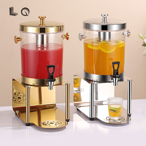 เครื่องทำน้ำเย็นแบบ8L ทำจากสเตนเลสสตีลสำหรับจัดเลี้ยงในโรงแรมตู้ทำเครื่องดื่มน้ำผลไม้ - Product Image 1