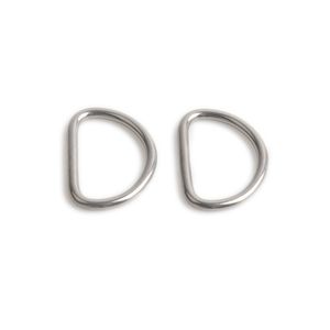 Fabrikgefertigte Edelstahl-Handtaschen-Rund-<span class=keywords><strong>D</strong></span>-Ring-Schnalle Hardware - Product Image 4