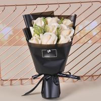 Bouquet de fleurs décoratives pour la saint valentin des mères, Rose, savon en forme de petite amie, prix bas, pour Festival