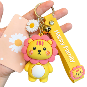 Fabricante de Llaveros al por Mayor, Llaveros de Silicona Suave con Diseños 2D y 3D, Kawaii, Lindos, de Dibujos Animados y Anime, con Logotipo Personalizado, PVC3D-888 - Product Image 1