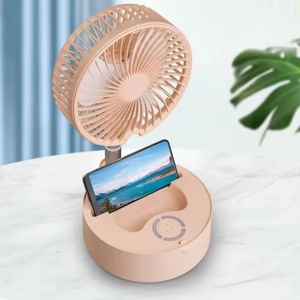 Ventilador de Escritorio Recargable y Plegable, Ventilador de Pie Telescópico Portátil de 6 Pulgadas, 3 Velocidades, Súper Silencioso, Altura Ajustable - Product Image 4