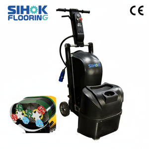 Machine à polir <span class=keywords><strong>le</strong></span> béton à double tête, 220V 380V, vitesse variable, pour <span class=keywords><strong>le</strong></span> polissage du marbre, du granit et <span class=keywords><strong>de</strong></span> la pierre - Product Image 1