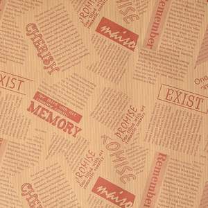 กระดาษห่ออาหารกันซึมราคาถูก พิมพ์โลโก้ตามสั่ง สำหรับบรรจุภัณฑ์อาหารเดลิเวอรี่และเบเกอรี่ - Product Image 1