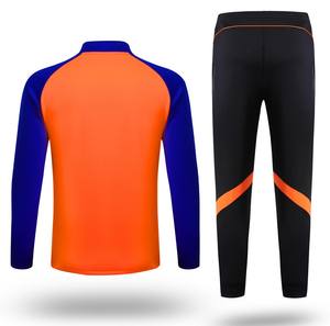 مخزون مريح طويل نصف سحاب سترات كرة القدم طية صدر السترة الركض جودة التدريب مجموعة الشتاء الدافئ معطف كامل الحجم - Product Image 6