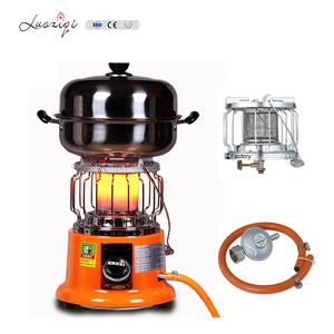 Réchaud et Chauffage à Gaz Portable 2 en 1 Très Vendu pour Camping, Chauffe-Eau Solaire, Cuisinière à Gaz Simple avec Poignée - Product Image 1
