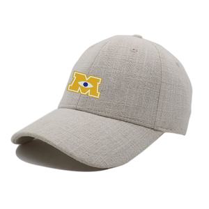 Gorras de Béisbol Deportivas Vintage de Alta Calidad, Ecológicas y de Lujo para Mujer, de 6 Paneles, de Lino y Algodón, con Bordado Personalizado, Estructuradas y con Visera Curva - Product Image 3