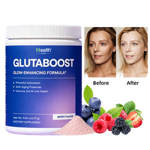 Poudre de glutathion liposomale OEM personnalisée, haute absorption, éclaircissement de la peau, blanchiment, antioxydant, complément GMP, vente en gros en vrac - Product Image 1