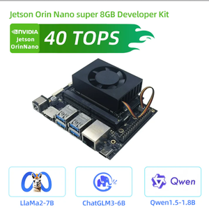 ชุดอุปกรณ์ Orin Nano Super Kit แรม 8GB LPDDR5 USB 3.0 โมดูลคอมพิวเตอร์ AI Jetson Orin Nano Super Jetson Orin Nano Super Kit Jetson - Product Image 1