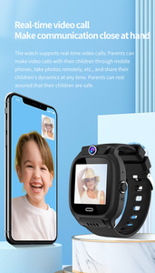 นาฬิกาอัจฉริยะติดตามตำแหน่ง SOS รองรับ Android & <span class=keywords><strong>IOS</strong></span> ชำระเงินได้ สำหรับผู้สูงอายุ เด็ก  พร้อมซิมการ์ด 4G โทรวิดีโอคอล แบตเตอรี่ 680mAh - Product Image 4