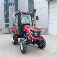 Tracteur agricole 50HP 60HP 70HP 80HP Minitracteur pour l'agriculture avec cabine