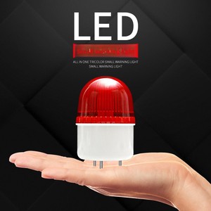 Luz de Señalización LED Pequeña con Sonido y Alarma Luminosa, Indicador de Advertencia Intermitente LTE-2071J - Product Image 1