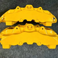 Grands étriers de frein à 8 pistons modifiés, système de freinage automobile de course à 8 pots, rotor de 405 mm, jantes de 19 pouces pour Toyota Alphard Raize Crown Audi