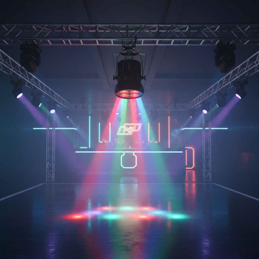 4x50W RGB 3in1 LED Stage Light 200W DMX512 Pixel Control 7/16CH DJ Par Lighting