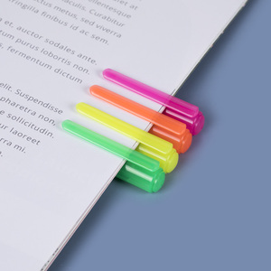 <span class=keywords><strong>Couleurs</strong></span> assorties Au Néon Fluorescent <span class=keywords><strong>Surligneur</strong></span> Marqueur Stylo pour souligner le texte écrit idéal pour l'école à la maison et au bureau - Product Image 6