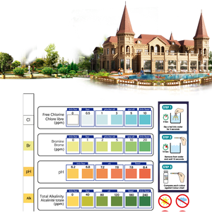 REYKON 4in1 가정용 테스트 키트 식수 수영장 목욕 스트림 수돗물 시험지 용 플라스틱 테스트 키트-야외 캠핑 OEM - Product Image 6