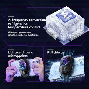 MEMO DL16 Universal AI Function Cooler Phone Portable Cooling Fan for Mobile Phone - Product Image 4