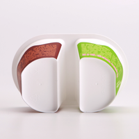 Bac à glace jetable Emballage durable IML Récipient à yaourt Pot à yaourt en plastique imprimé personnalisé tasse avec couvercle et cuillère