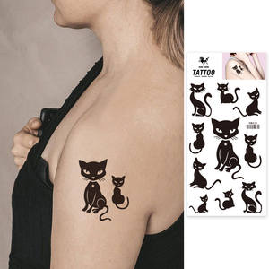 Hoge Kwaliteit Waterdichte Mannen Tijdelijke Body Tattoos Stickers Cool Dieren Arm Been Tattoo - Product Image 4