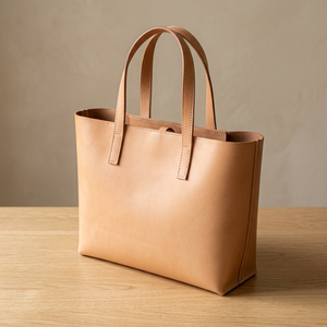 Bolsos de Cuero Hechos a Mano, Fabricación Personalizada OEM, Bolso de Mano de Moda, Impermeable, Gran Capacidad, Ligero, Bolso de Compras para Mujer - Product Image 1