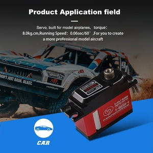 CYS CYS-BLS3315 Servomoteur Brushless 10KG pour Hélicoptère RC (MG996R) Engrenage Métallique Haute Vitesse pour Avions 500-550 Utilisation Unisexe Comprend un Bateau - Product Image 2