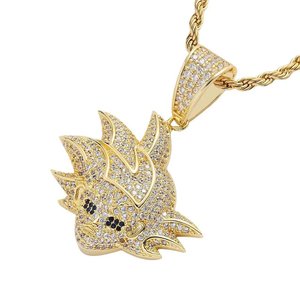 Colgante de Lujo con Moissanita y Plata de Ley 925, Joyería de Moda Hip Hop Unisex, Amuleto, Regalo para Fiestas, Accesorio - Product Image 5