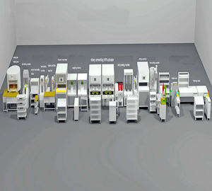 Máquina <span class=keywords><strong>de</strong></span> Línea <span class=keywords><strong>de</strong></span> Producción para Fabricación <span class=keywords><strong>de</strong></span> Calzado, para Producción <span class=keywords><strong>de</strong></span> 800 Pares <span class=keywords><strong>de</strong></span> Calzado Deportivo por Día - Product Image 3