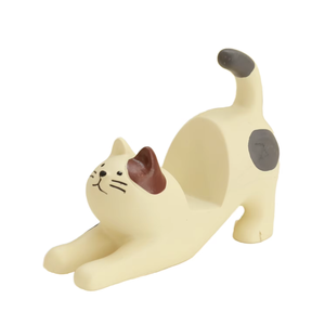 Décorations mignonnes en résine pour l'intérieur de la voiture, figurines de chat miniatures, accessoires pour tableau de bord et rétroviseur de voiture - Product Image 1
