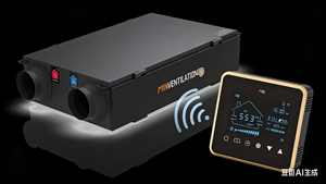 Système CVC 2000 CMH à économie <span class=keywords><strong>d</strong></span>'énergie, Récupérateur de chaleur et <span class=keywords><strong>d</strong></span>'énergie HRV ERV <span class=keywords><strong>pour</strong></span> la maison, Ventilation à récupération <span class=keywords><strong>d</strong></span>'énergie avec bypass <span class=keywords><strong>VMC</strong></span> H13 99,97% - Product Image 4