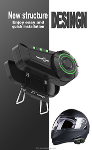 Freedconn xe máy Mũ bảo hiểm Tai nghe <span class=keywords><strong>bluetooth</strong></span> Interphone không thấm nước Tai nghe không dây stereo giảm tiếng ồn xe máy liên lạc trong - Product Image 6