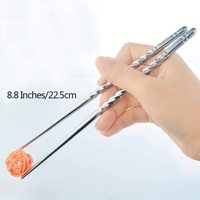Kit de fabrication de sushis en acier inoxydable léger et lavable, 10 pièces, avec tube à pousser pour sushis