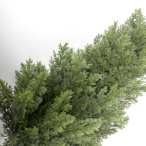 31.5inch nhân tạo tuyết tùng cây cảnh với mặt đất Spike UV kháng thường Xanh sống động như thật nhân tạo Bush Faux cây bách - Product Image 3