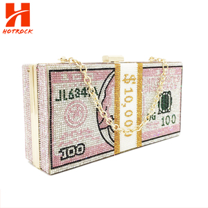 Diomo — sac à main en cristal, sac à bandoulière de fête avec strass, nouvelle collection <span class=keywords><strong>2020</strong></span> - Product Image 4