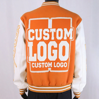 XJYD Fabricant de vestes personnalisées Chenille Broderie Appliques Laine Université Hommes Baseball Varsity Bomber Letterman Vestes