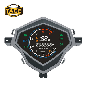 Velocímetro LCD de plástico de 12V para motocicleta, odómetro para Yamaha MIO125, medidor de combustible digital de alta precisión, repuesto - Product Image 6