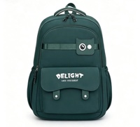 Sac à dos léger et imperméable pour adolescents et étudiants, sac d'école multi-poches, sac à dos décontracté pour garçons et filles