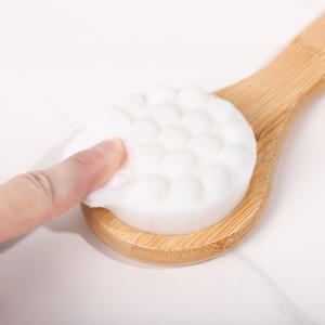 <span class=keywords><strong>Brosse</strong></span> de bain patte de chat ultra douce avec <span class=keywords><strong>manche</strong></span> <span class=keywords><strong>long</strong></span> <span class=keywords><strong>Brosse</strong></span> à dos magique pour la <span class=keywords><strong>douche</strong></span> et le corps à poils doux pour la peau pour les femmes - Product Image 2