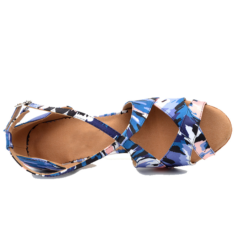 Custom Design Modern Dance Shoes Salsa Ballroom Tango Latin Shoes For Girls Ladies