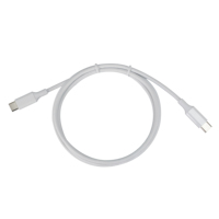 Kabel Tipe C ke Tipe C Kustom PD 100W Pengisian Cepat Kabel Sinkronisasi Data Selubung TPE Kabel Charger USB C ke USB C OEM Panjang Kustom