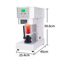 Vente chaude Automatique Boisson Café Soda Canettes Tin Cup Bouteille Scellant Canning Aluminium Can Machine De Scellage