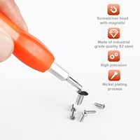 Tournevis Torx double embout T6 T15 pour sonnette vidéo, remplacement de caméra et changement de batterie