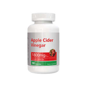 Capsules de Vinaigre de Cidre de Pomme Pur OEM/ODM, Extrait Végétal Naturel, Soutien Immunitaire et Digestif, 90 Capsules, Marque Privée, Adulte - Product Image 1
