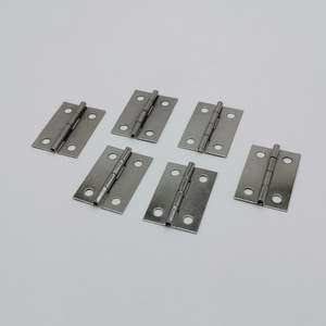 Bisagra para Muebles de Hierro, 4 Orificios, Montaje Superficial, Diseño Industrial Antioxidante - Product Image 1