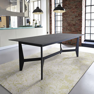 Mesa de Comedor Gale 8S, Diseño Contemporáneo Elegante, Mesa de Comedor de Madera Maciza para 8 Personas para Interiores, para el Comedor - Product Image 1