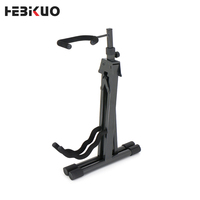 HEBIKUO J-41 Stand Gitar Vertikal Ringan & Stabil dengan Tripod Cocok untuk Digunakan dengan Instrumen Senar