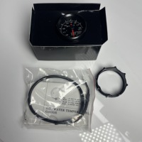Pengukur Suhu Oli Digital & Pointer 7 Warna 52mm + Sensor untuk Voltmeter Mobil