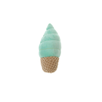 Jouet crème glacée en peluche de chien, 1 pièce, prix d'usine, peluche crème glacée avec BB